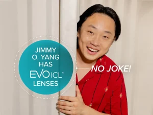 Jimmy Yang, an EVO ICL patient